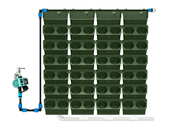Wasserabsorbierender Blumentopf