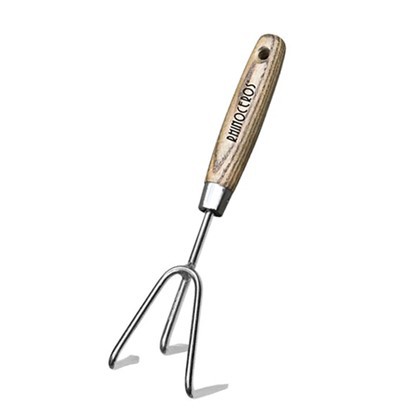 3-Zinken-Handgrubber